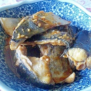 「鰆のアラの味噌醤油煮」　　　♪♪